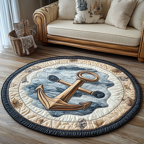 Ocean Guardian Quilted Round Mat NCU0DK5202