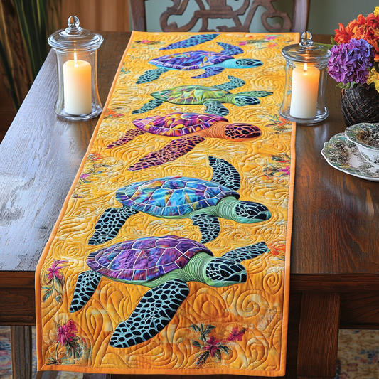Ocean Journey Quilted Table Runner NCU0VH3202