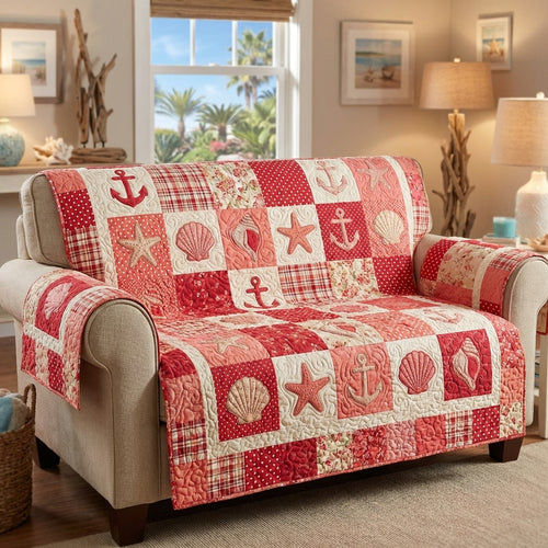 Ocean Retreat Quilted Sofa Cover NCU0DV9514