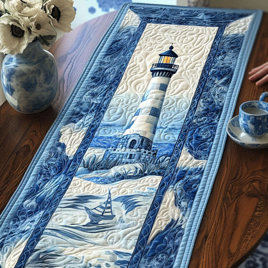 Ocean Sentinel Quilted Table Runner NCU0PT3531