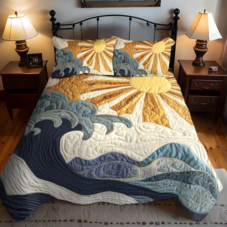 Spring Dance 3-Piece Quilted Bedding Set NCU0NNT1988 main image 0