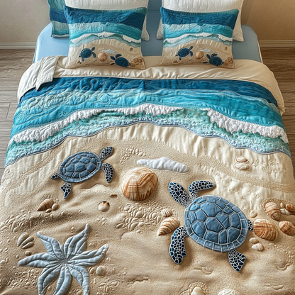 Ocean Traveler 3-Piece Quilted Bedding Set NCU0DK7308
