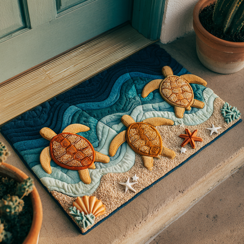 Ocean Turtle Doormat NCU0DK11350