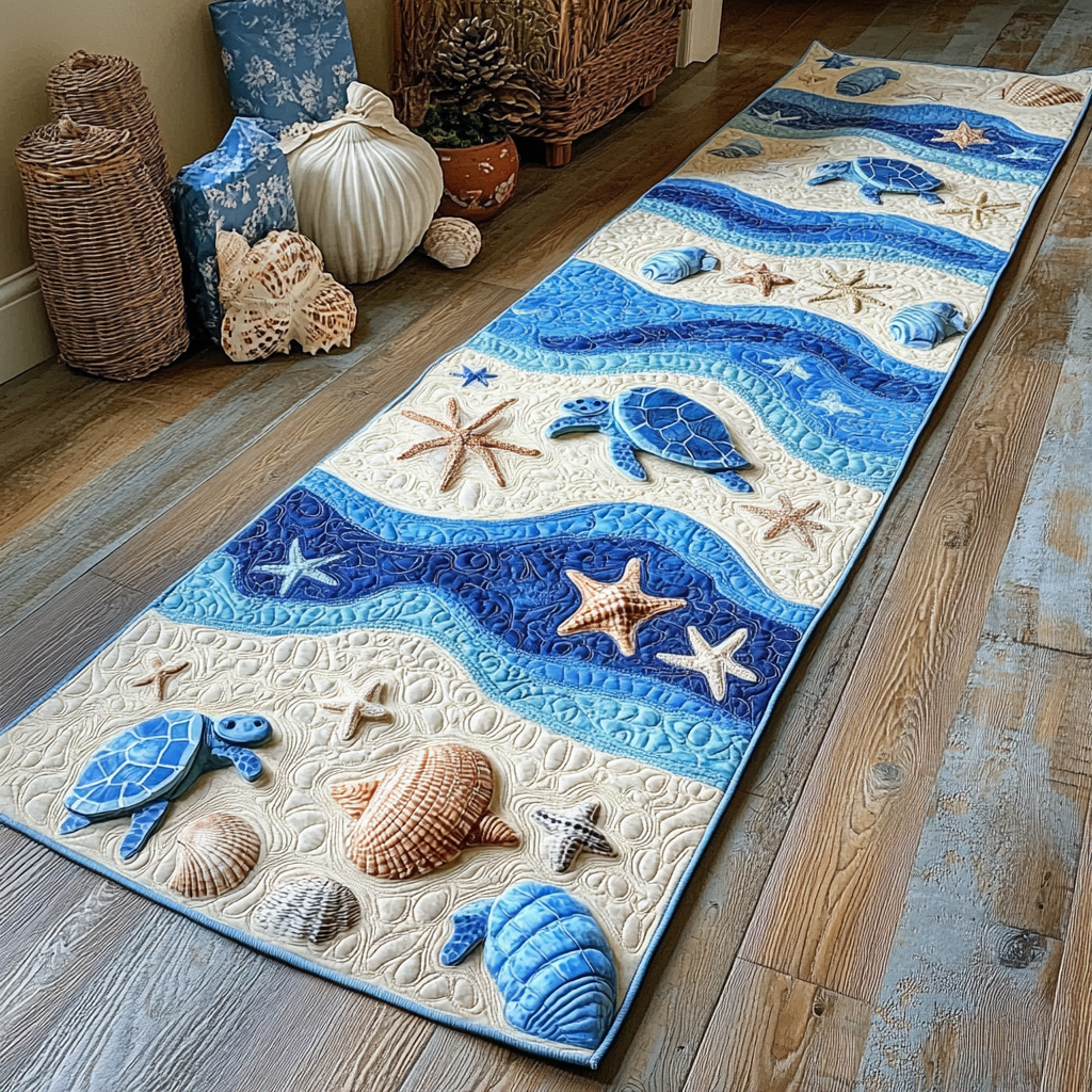 Ocean Turtle Runner Carpet NCU0DK10873