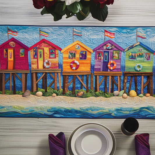 Ocean View Quilted Table Runner NCU0NT6490