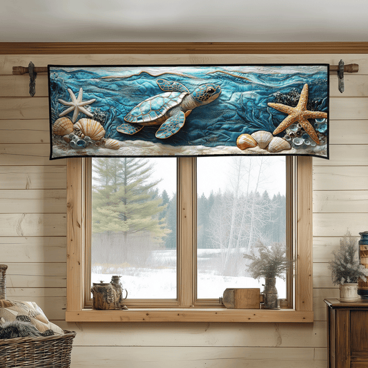 Ocean Voyager Quilted Valance NCU0DV3510