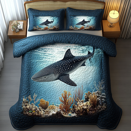 Ocean Wanderer 3-Piece Quilted Bedding Set NCU0DV5681