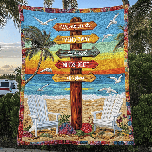 Oceanfront Guide Quilted Blanket NCU0TH2672