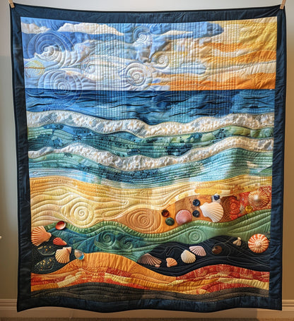 Oceanic Oasis Quilted Blanket NCU0PT323