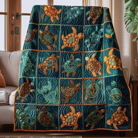 Oceanic Odyssey Quilted Blanket NCU0DV006