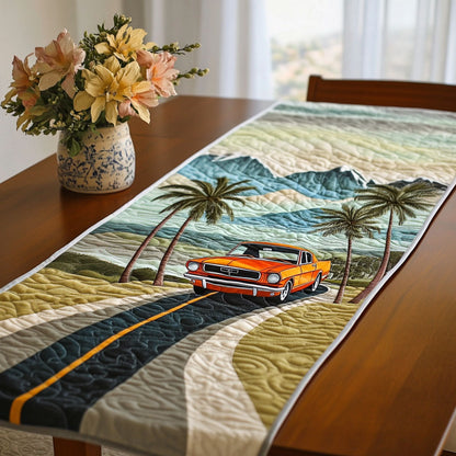 Oceanic Road Trip Quilted Table Runner NCU0NT6331