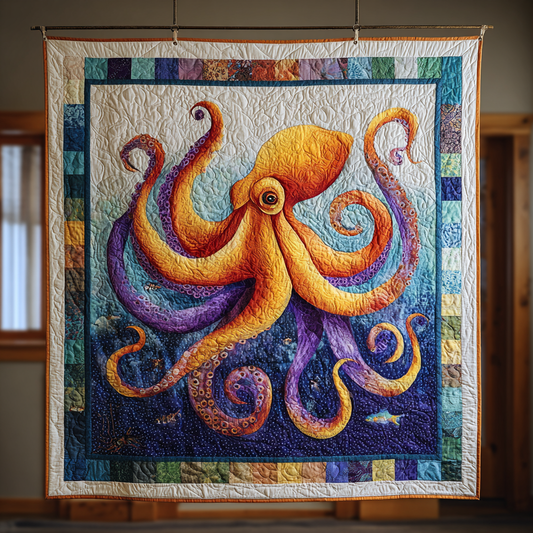 Octopus Dream Quilted Blanket NCU0DK8582