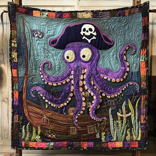 Octopus Dreams Quilted Blanket NCU0PT5831
