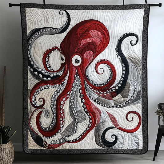 Octopus Flow Quilted Blanket NCU0DK8585