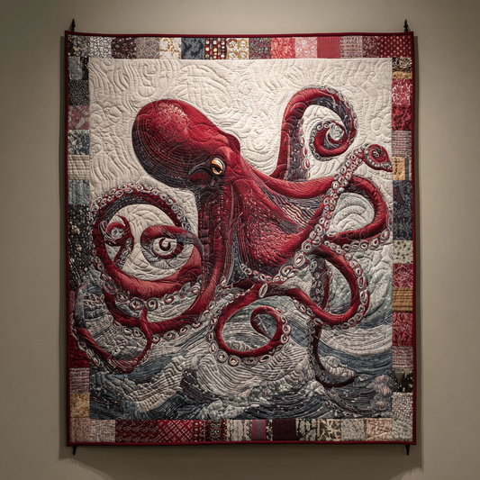 Octopus Magic Quilted Blanket NCU0DK8586