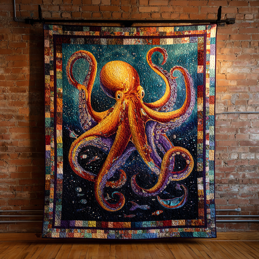 Octopus Spirit Quilted Blanket NCU0DK8583