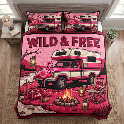 Offroad Jeep 3-Piece Quilted Bedding Set NCU0XD2809