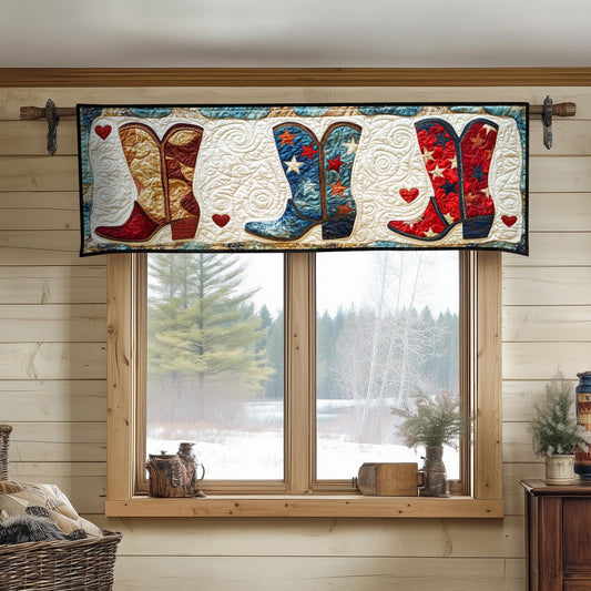 Old Glory Boots Quilted Valance NCU0NT7368