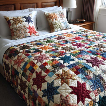 Old West Star 3-Piece Quilted Bedding Set NCU0NT11425