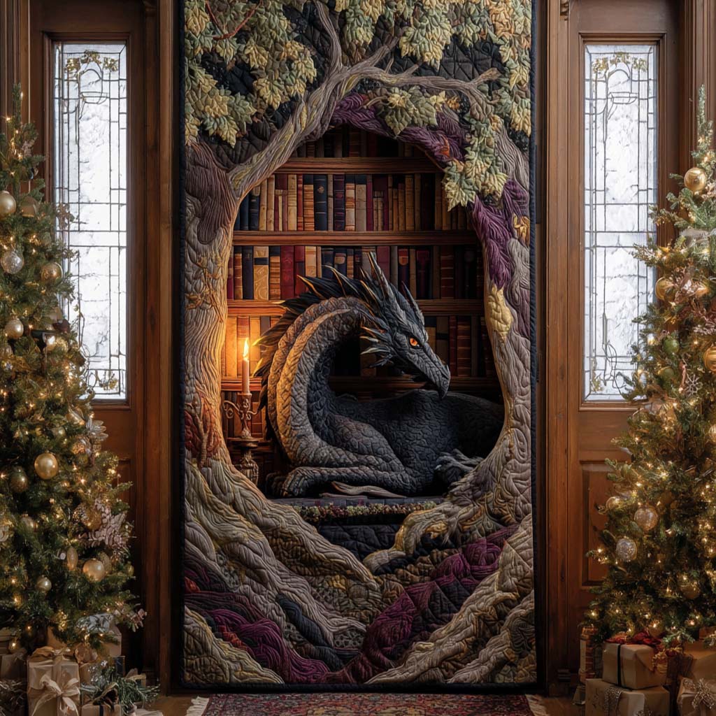 Onyx Sentinel Quilted Door Cover NCU0XD1782