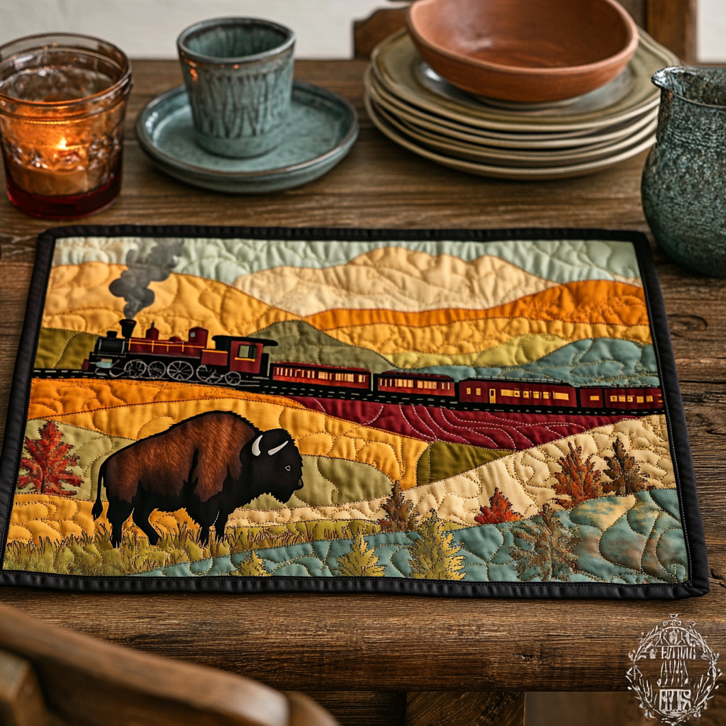Open Range Quilted Place Mat NCU0VH4713 – Vantique