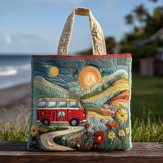Open Road Bloom Quilted Tote Bag NCU0PT8229