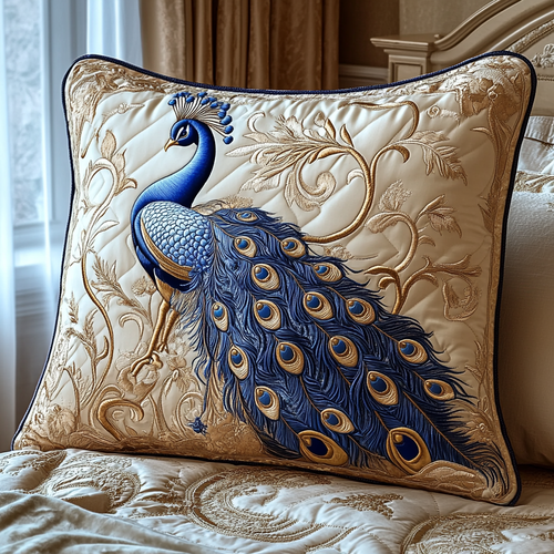 Opulent Plumage Quilted Bedding Pillow Case NCU0DV3502