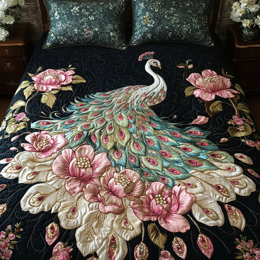 Opulent Grace 3-Piece Quilted Bedding Set NCU0PT4656