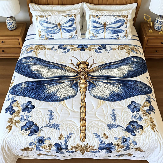Ornate Elegance 3-Piece Quilted Bedding Set NCU0PT4240