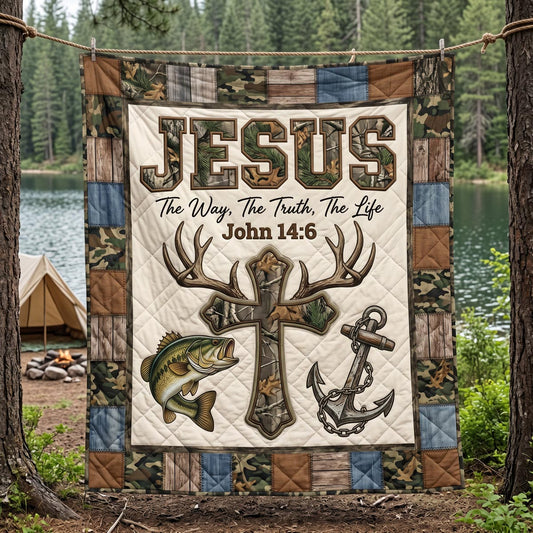 Outdoor Blessings Quilted Blanket NCU0DV9746
