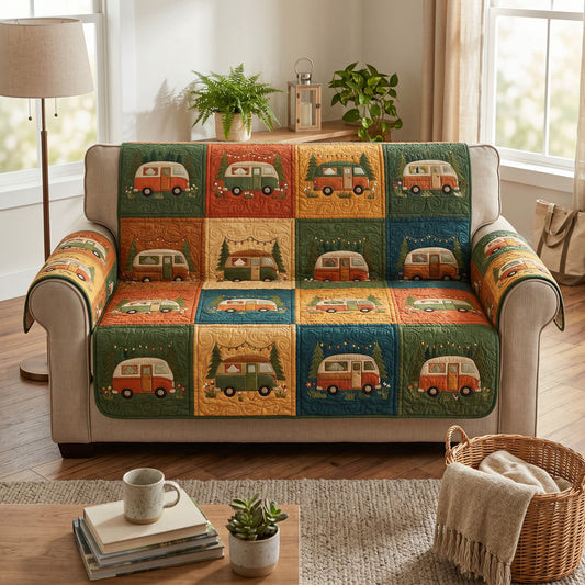 Outdoor Calm Quilted Sofa Cover NCU0TD2694