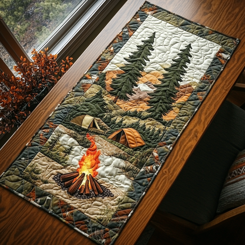 Outdoor Escape Quilted Table Runner NCU0DK7284