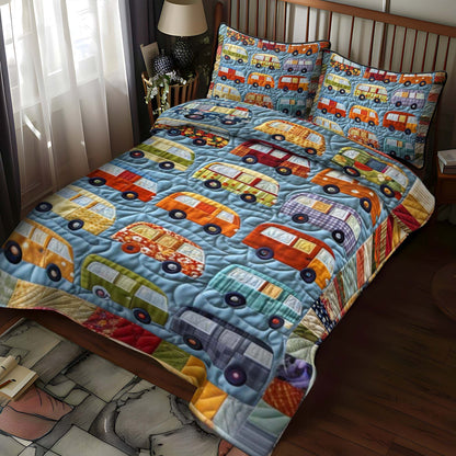 Outdoor Oasis 3-Piece Quilted Bedding Set NCU0NT648