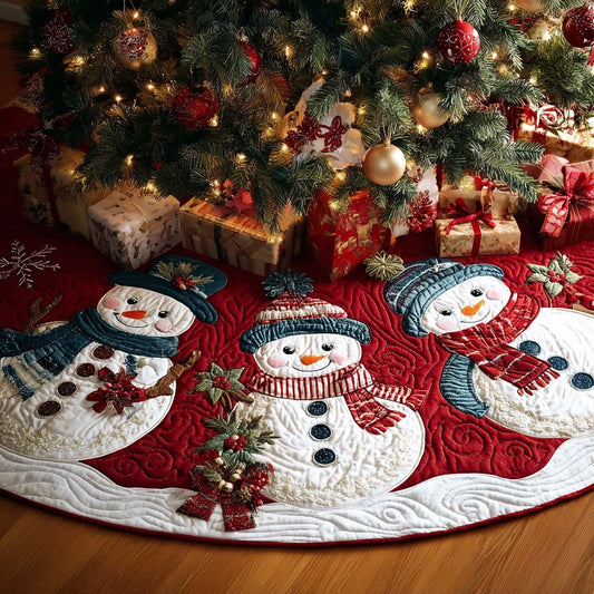 Outdoor Pal Christmas Quilted Tree Skirt NCU0NT11106