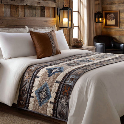 Outlaw Charm Quilted Bed Runner NCU0PT8785