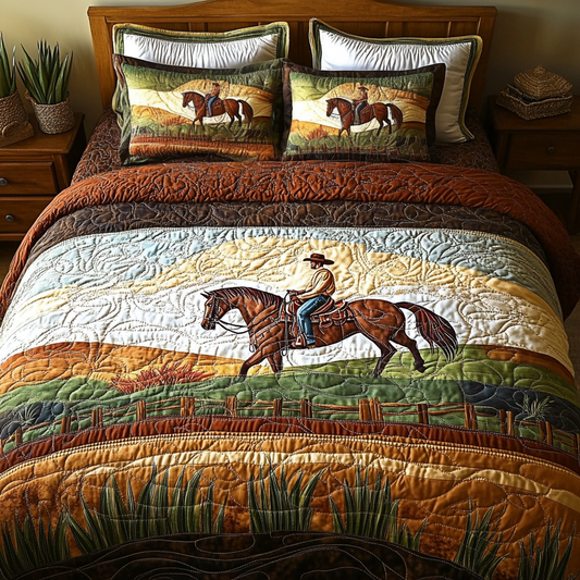 Outlaw Spirit Quilted Bedding Set NCU0DK6852