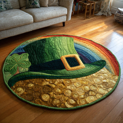 Over The Rainbow Quilted Round Mat NCU0HH1705