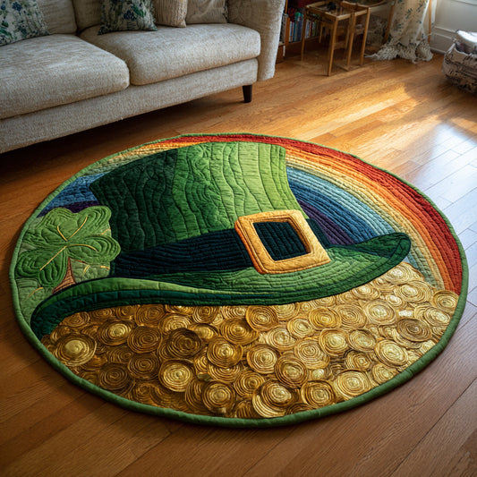 Over The Rainbow Quilted Round Mat NCU0HH1705