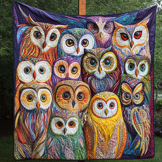 Owl Haven Quilted Blanket NCU0NT6461