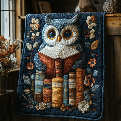 Owl Wisdom Quilted Blanket NCU0DV1172