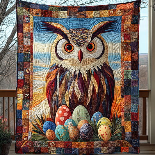 Owlsome Vibes Quilted Blanket NCU0DV3649