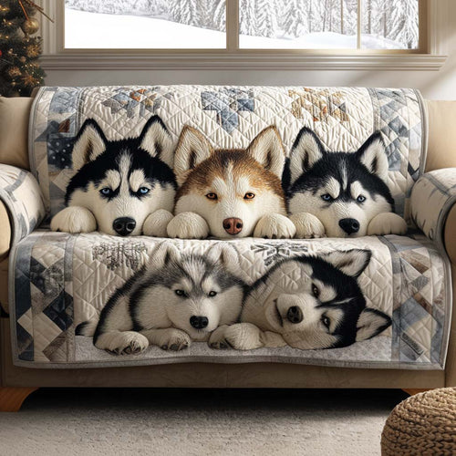 Pack of the North Quilted Sofa Cover NCU0XD1265