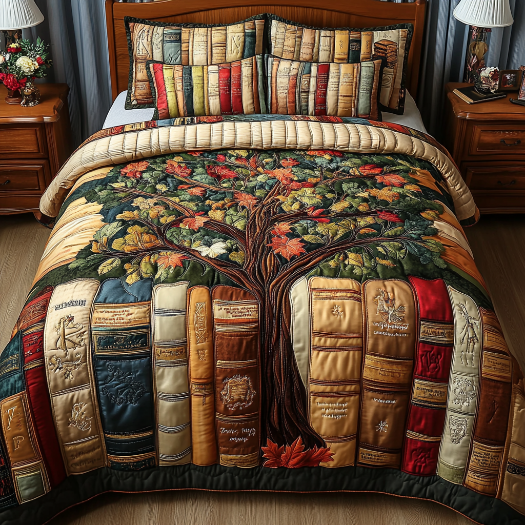 Page Peace 3-Piece Quilted Bedding Set NCU0VH4314