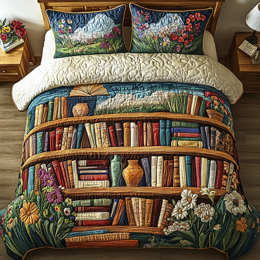 Page Perch 3-Piece Quilted Bedding Set NCU0DK4933