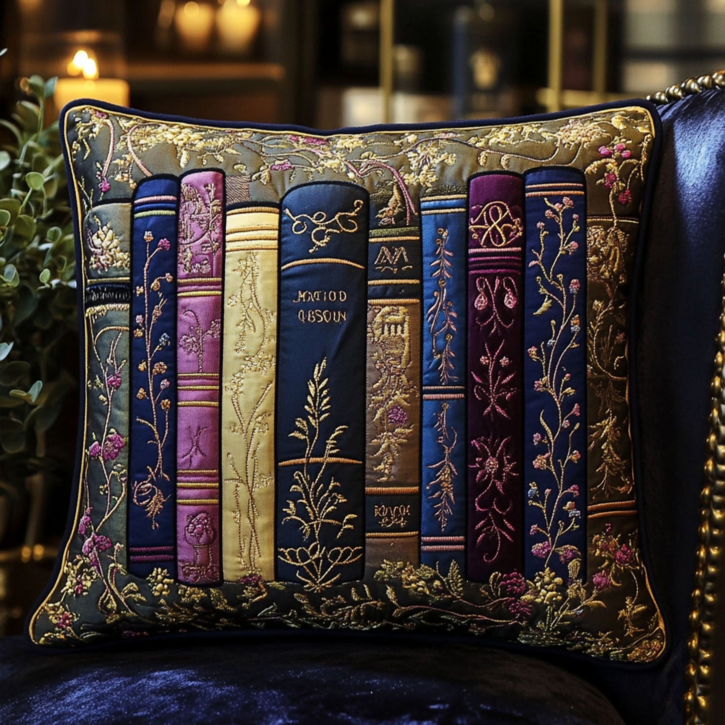 Pages of Magic Quilted Pillow Case NCU0PT5614