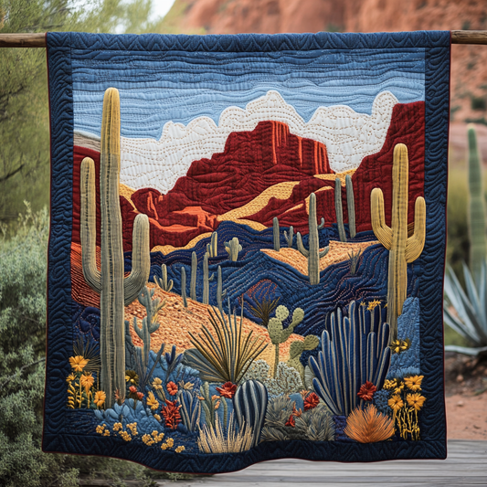 Painted Desert Quilted Blanket NCU0DV4162
