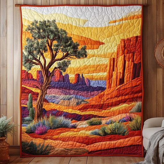 Painted Desert Quilted Blanket NCU0XD267