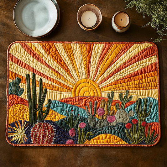 Painted Dunes Quilted Place Mat NCU0VH3103