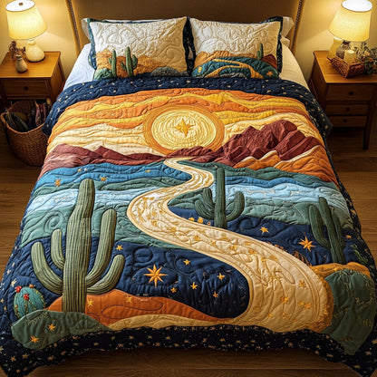 Painted Hills 3-Piece Quilted Bedding Set NCU0NT4171