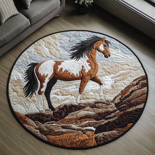 Painted Legacy Quilted Round Mat NCU0DK6641